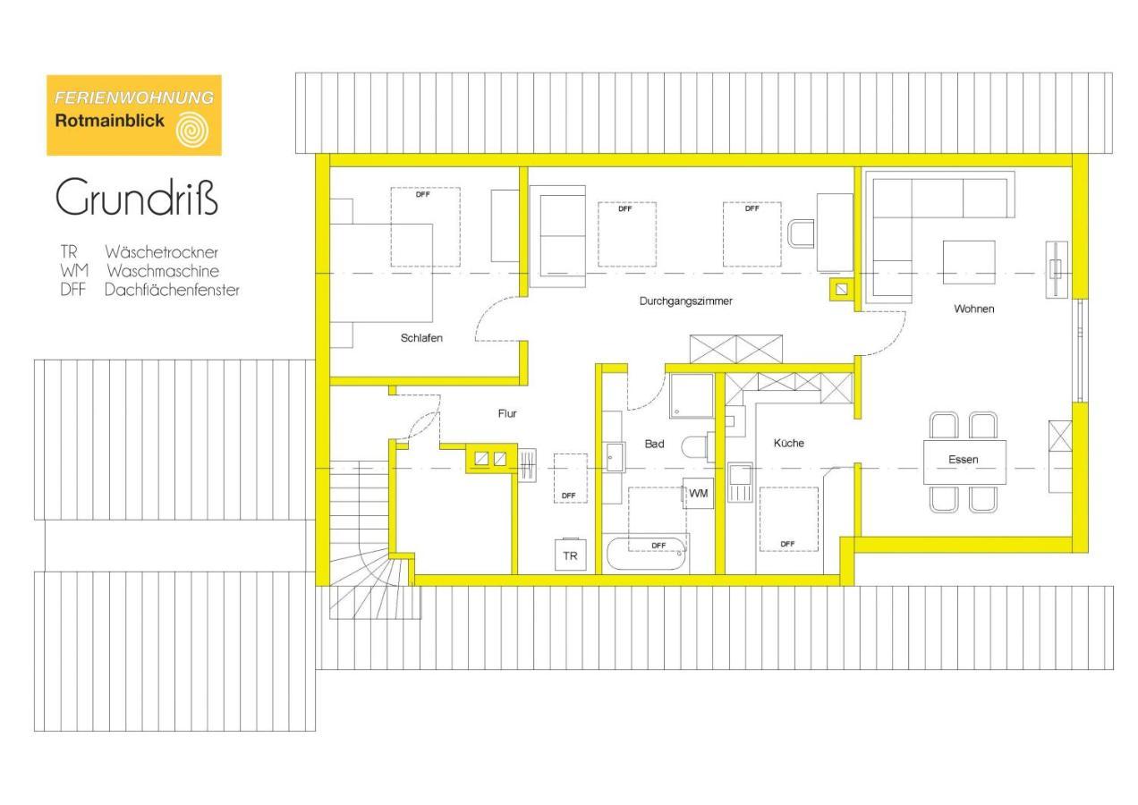 Ferienwohnung Rotmainblick Heinersreuth Exterior foto