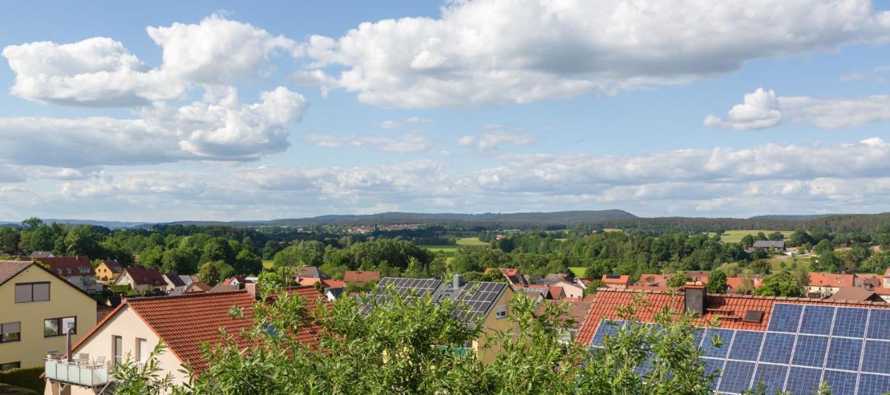 Ferienwohnung Rotmainblick Heinersreuth Exterior foto